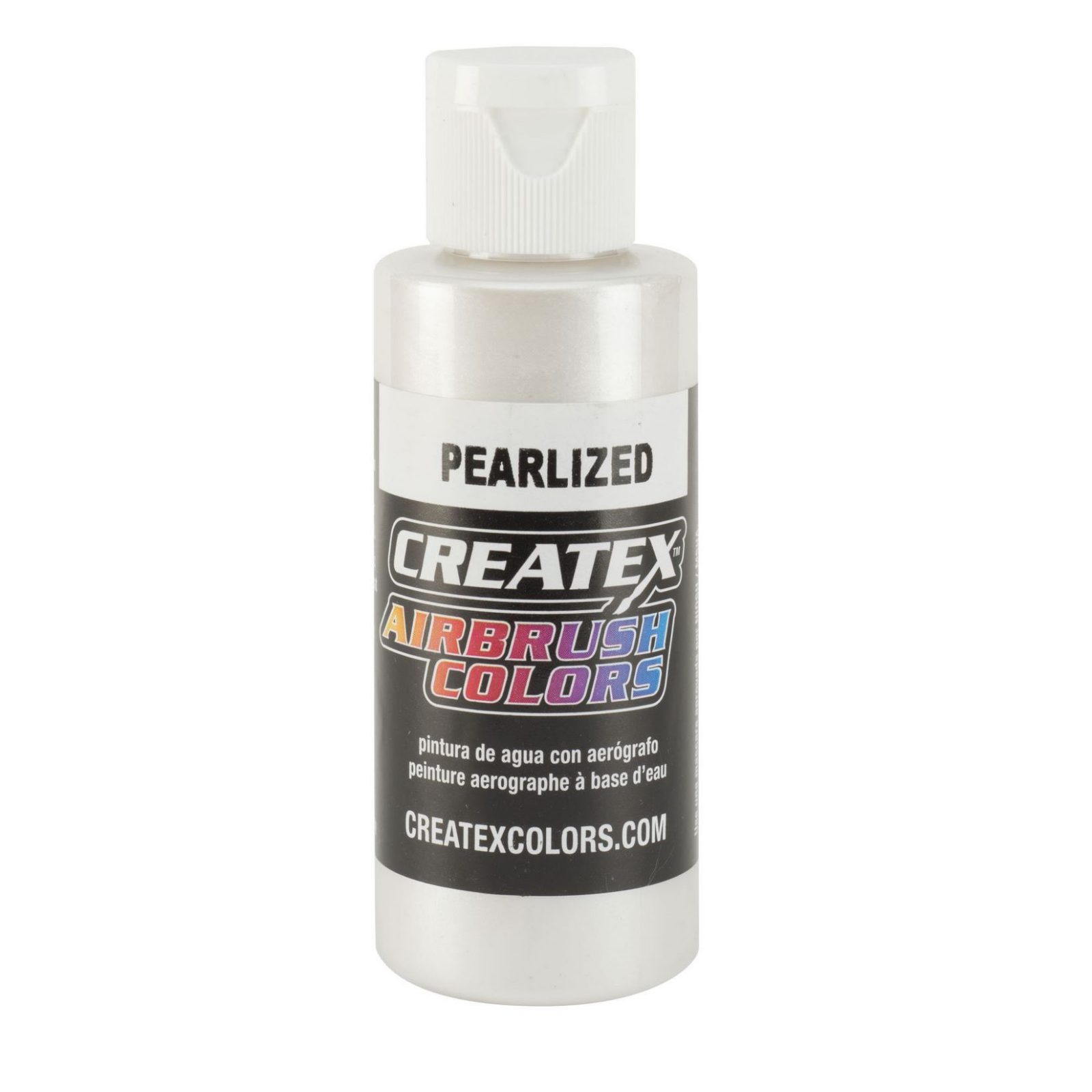 Createx Airbrush Paint 4oz Pearlescent White 