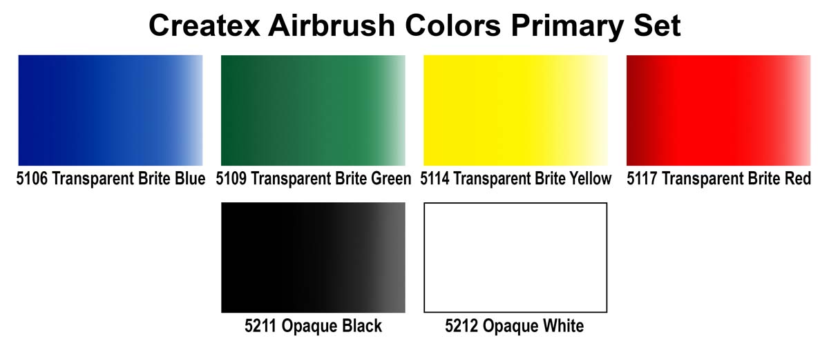 Createx Airbrush Paints Colors Opaque White 5212
