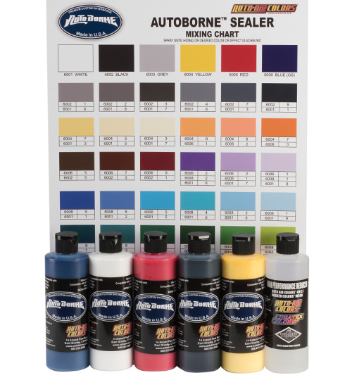 6000 AutoBorne Transparent Sealer - Airbrush Paint Direct
