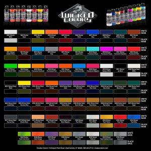 2016 wicked colors color chart