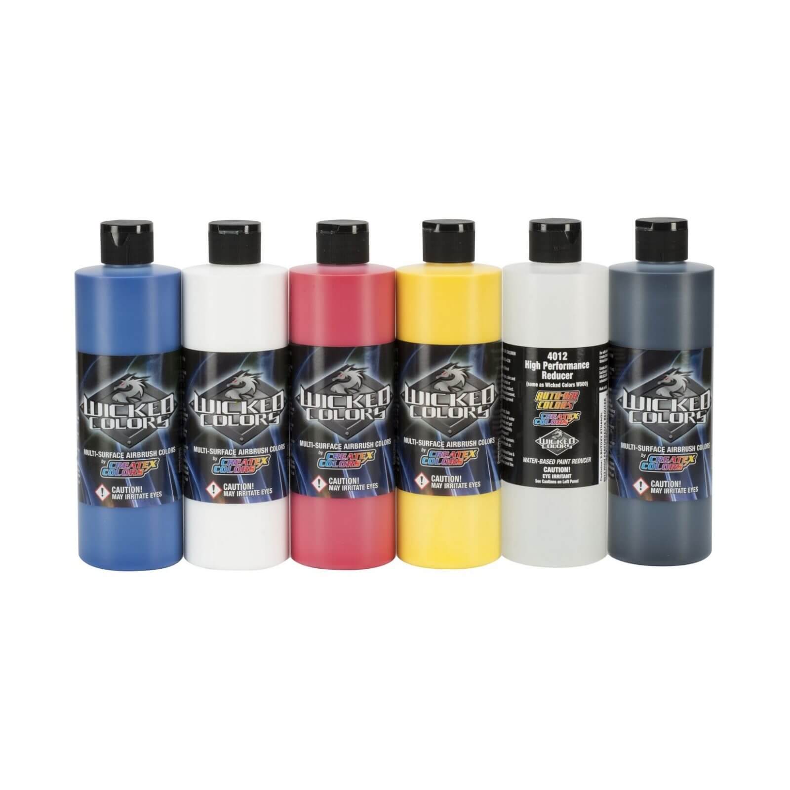 Wicked Pro Airbrush Paint Kit - Thrill Builders