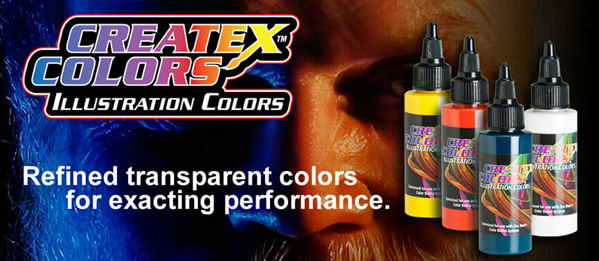 createx illustration colors - Refine transparent colors for exacting performance
