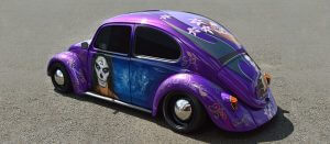 airbrush painting on VW